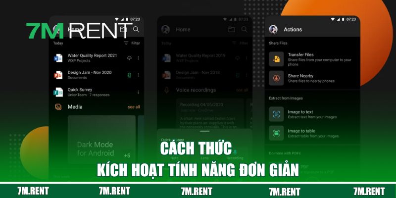 Cách thức kích hoạt tính năng đơn giản