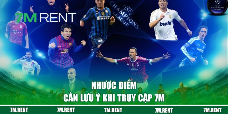 Nhược điểm cần lưu ý khi truy cập 7M